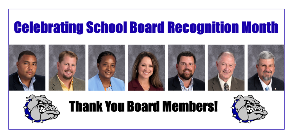 SCHOOL BOARD RECOGNIZED FOR SERVICE IN JANUARY